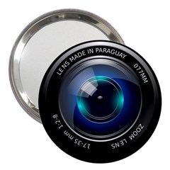 Camera Lens Prime Photography 3  Handbag Mirrors by BangZart