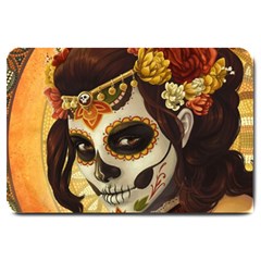 Fantasy Girl Art Large Doormat  by BangZart