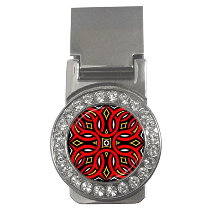 Traditional Art Pattern Money Clips (CZ) 