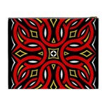 Traditional Art Pattern Cosmetic Bag (XL) Back