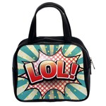 Lol Comic Speech Bubble  Vector Illustration Classic Handbags (2 Sides) Front