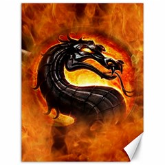 Dragon And Fire Canvas 12  X 16   by BangZart