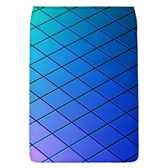 Blue Pattern Plain Cartoon Flap Covers (l) 