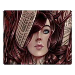 Beautiful Women Fantasy Art Double Sided Flano Blanket (large) 