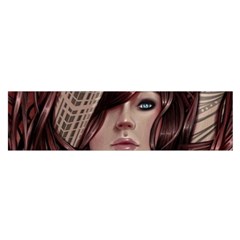 Beautiful Women Fantasy Art Satin Scarf (oblong) by BangZart