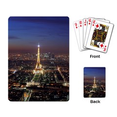 Paris At Night Playing Card by BangZart