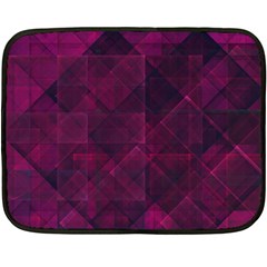 Pinkpunkplaid Fleece Blanket (mini) by designsbyamerianna