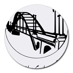 Seal Of Ahvaz Round Mousepads by abbeyz71