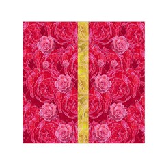 Rose And Roses And Another Rose Small Satin Scarf (square) by pepitasart