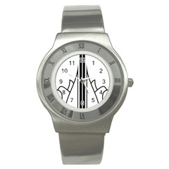 Logo Of Karaj Stainless Steel Watch by abbeyz71