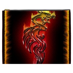 Dragon Fire Cosmetic Bag (xxxl)  by BangZart