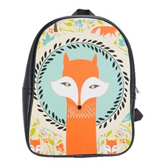 Foxy Fox Canvas Art Print Traditional School Bags(large)  by BangZart