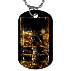 Drink Good Whiskey Dog Tag (one Side) by BangZart