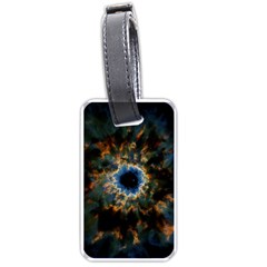 Crazy  Giant Galaxy Nebula Luggage Tags (one Side) 