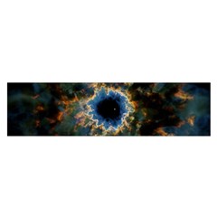 Crazy  Giant Galaxy Nebula Satin Scarf (Oblong)