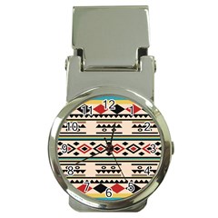 Tribal Pattern Money Clip Watches by BangZart