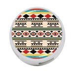 Tribal Pattern 4-Port USB Hub (Two Sides)  Front