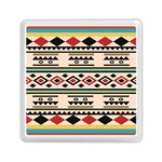 Tribal Pattern Memory Card Reader (Square)  Front