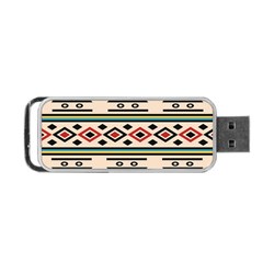 Tribal Pattern Portable Usb Flash (one Side) by BangZart