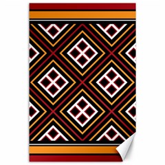 Toraja Pattern Pa re po  Sanguba ( Dancing Alone ) Canvas 24  X 36 