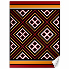 Toraja Pattern Pa re po  Sanguba ( Dancing Alone ) Canvas 36  X 48   by BangZart