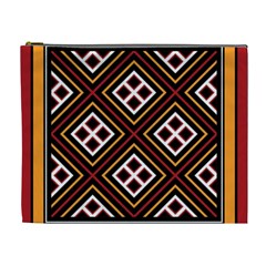 Toraja Pattern Pa re po  Sanguba ( Dancing Alone ) Cosmetic Bag (xl) by BangZart