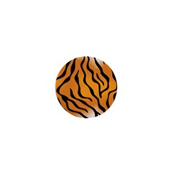 Tiger Skin Pattern 1  Mini Buttons by BangZart