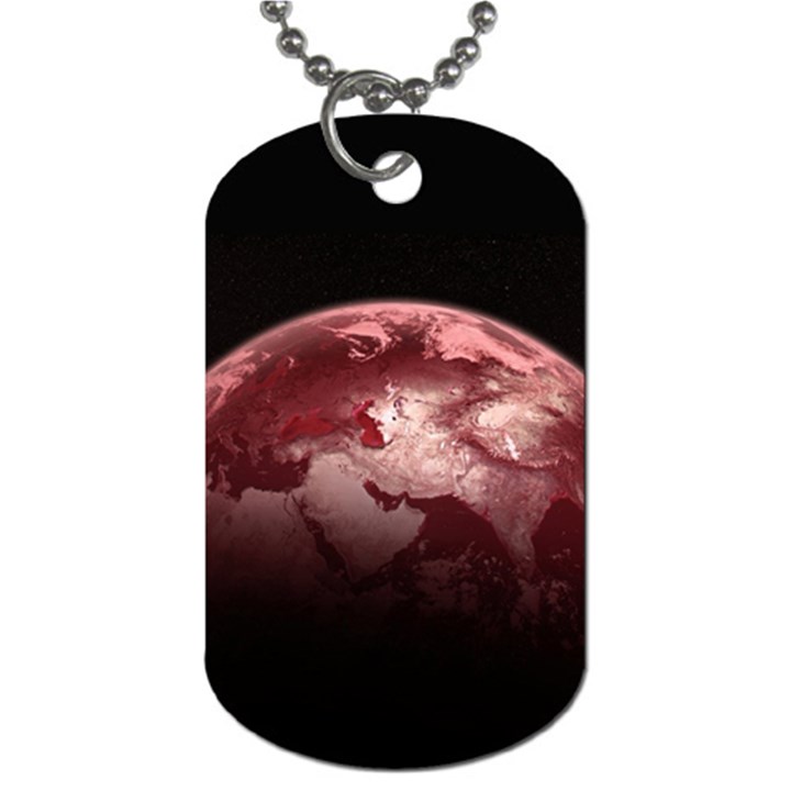 Planet Fantasy Art Dog Tag (Two Sides)