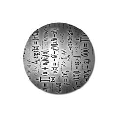 Science Formulas Magnet 3  (round) by BangZart