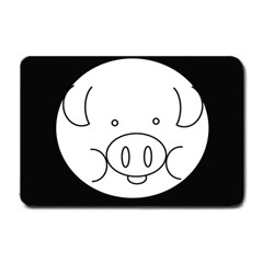 Pig Logo Small Doormat  by BangZart