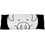 Pig Logo Body Pillow Case Dakimakura (Two Sides) Front