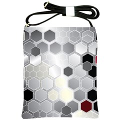 Honeycomb Pattern Shoulder Sling Bags