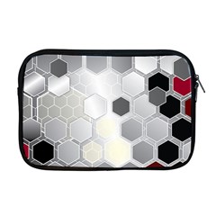 Honeycomb Pattern Apple Macbook Pro 17  Zipper Case