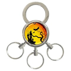 Halloween Night Terrors 3-ring Key Chains by BangZart