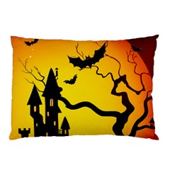 Halloween Night Terrors Pillow Case (two Sides) by BangZart