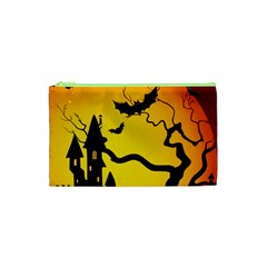 Halloween Night Terrors Cosmetic Bag (xs) by BangZart