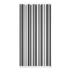 Barcode Pattern Shower Curtain 36  X 72  (stall) 