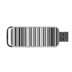 Barcode Pattern Portable Usb Flash (one Side) by BangZart