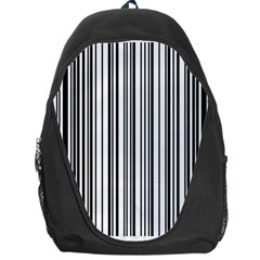 Barcode Pattern Backpack Bag by BangZart