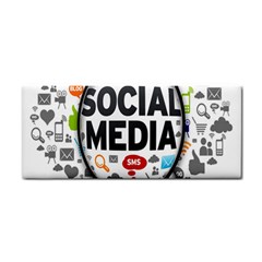 Social Media Computer Internet Typography Text Poster Cosmetic Storage Cases by BangZart