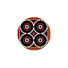 Toraja Pattern Ne limbongan Golf Ball Marker by BangZart