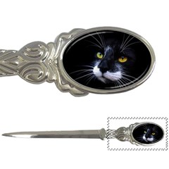 Face Black Cat Letter Openers by BangZart