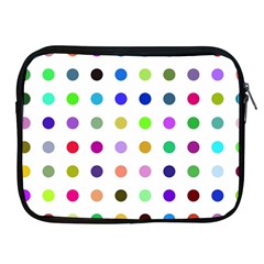 Circle Pattern Apple Ipad 2/3/4 Zipper Cases