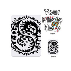 Ying Yang Tattoo Playing Cards 54 (mini)  by BangZart