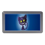 Funny cute cat Memory Card Reader (Mini) Front