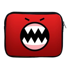 Funny Angry Apple Ipad 2/3/4 Zipper Cases by BangZart