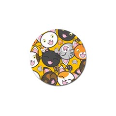 Cats Cute Kitty Kitties Kitten Golf Ball Marker (10 Pack) by BangZart