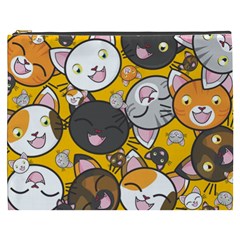 Cats Cute Kitty Kitties Kitten Cosmetic Bag (xxxl) 