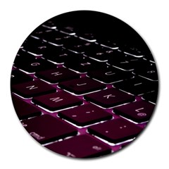 Computer Keyboard Round Mousepads by BangZart