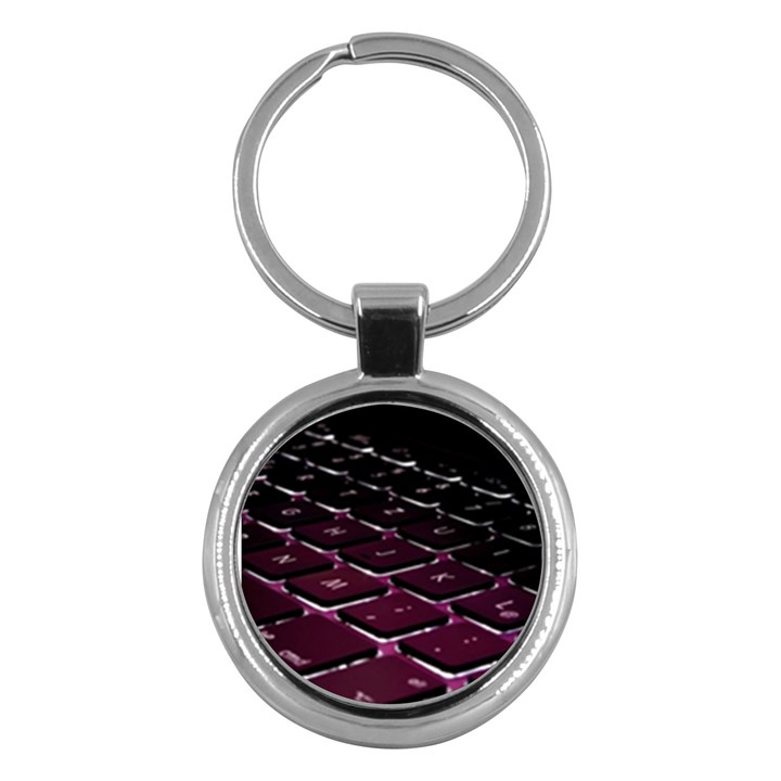 Computer Keyboard Key Chains (Round) 